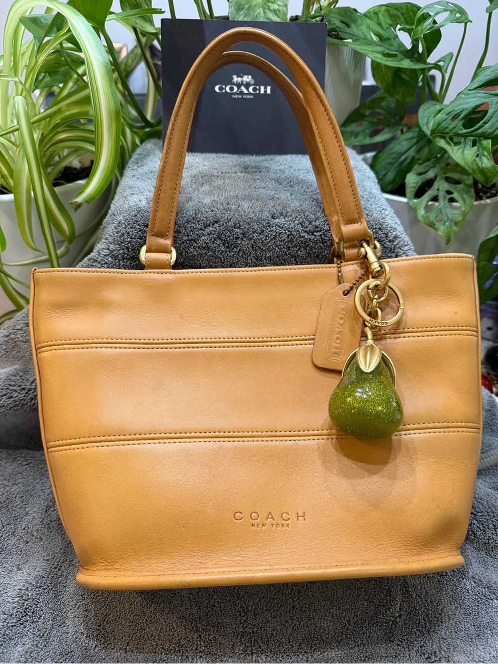 Coach vintage Tribeca satchel 9081 in camel